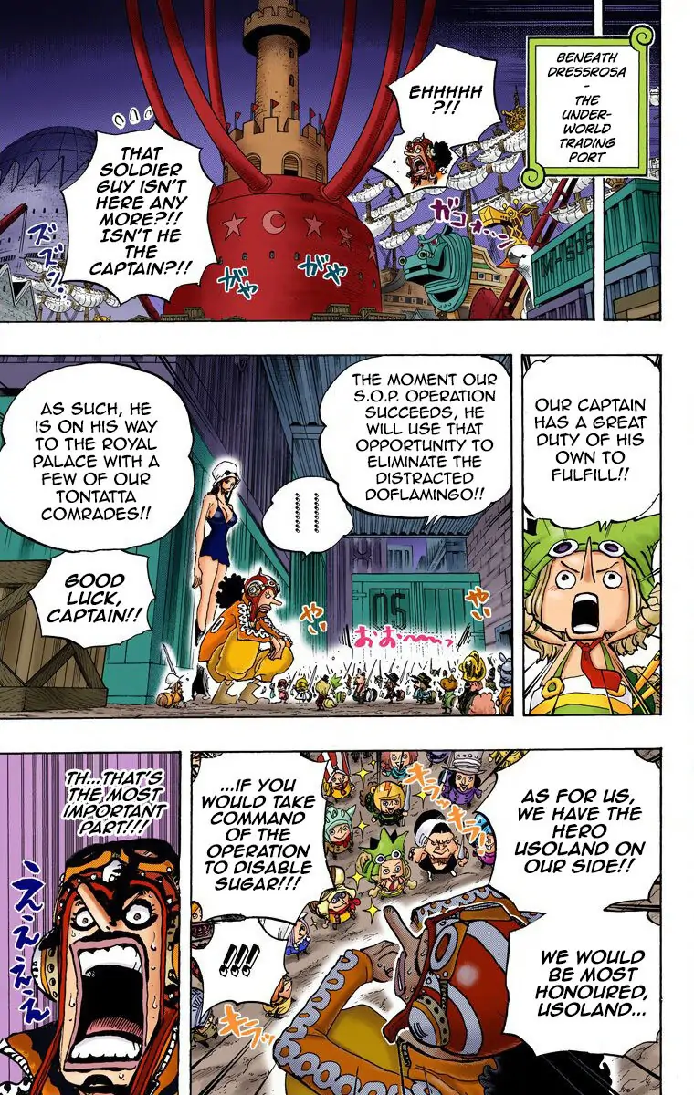 One Piece Digital Colored Chapter 733 image 08